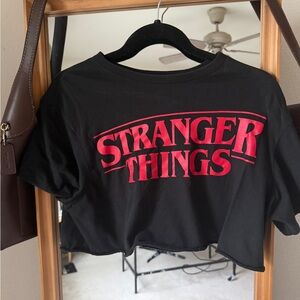Netflix Stranger Things Crop Top